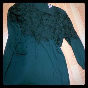 Chelsea28 Lace fit and flare dress